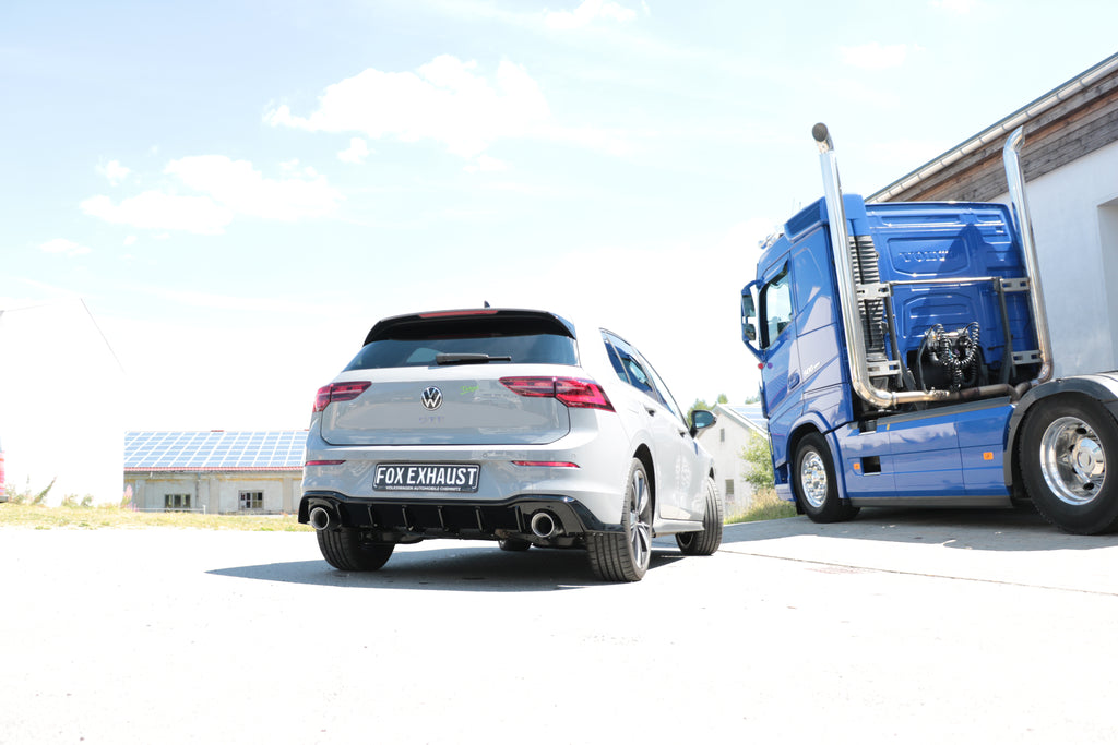 Fox passend fürVW Golf VIII GTE Endschalldämpfer rechts/links - 1x100 Typ 25 rechts/links