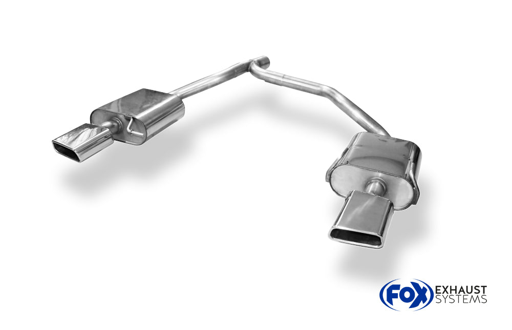 Fox passend fürVW Jetta VI Endschalldämpfer rechts/links - 145x65 Typ 59 rechts/links