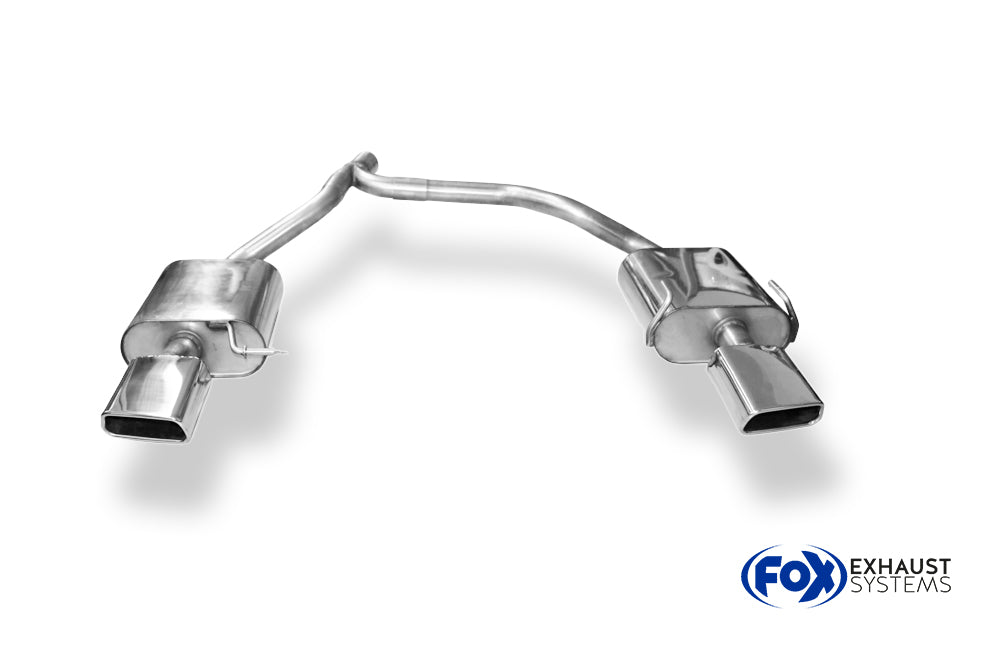 Fox passend fürVW Jetta VI Endschalldämpfer rechts/links - 145x65 Typ 59 rechts/links