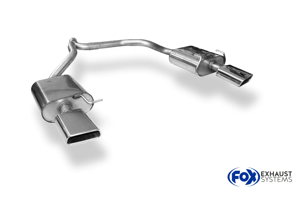 Fox passend fürVW Jetta VI Endschalldämpfer rechts/links - 145x65 Typ 59 rechts/links