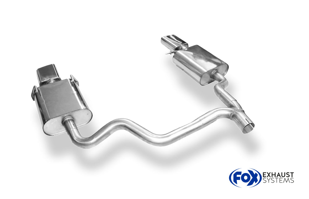 Fox passend fürVW Jetta VI Endschalldämpfer rechts/links - 145x65 Typ 59 rechts/links