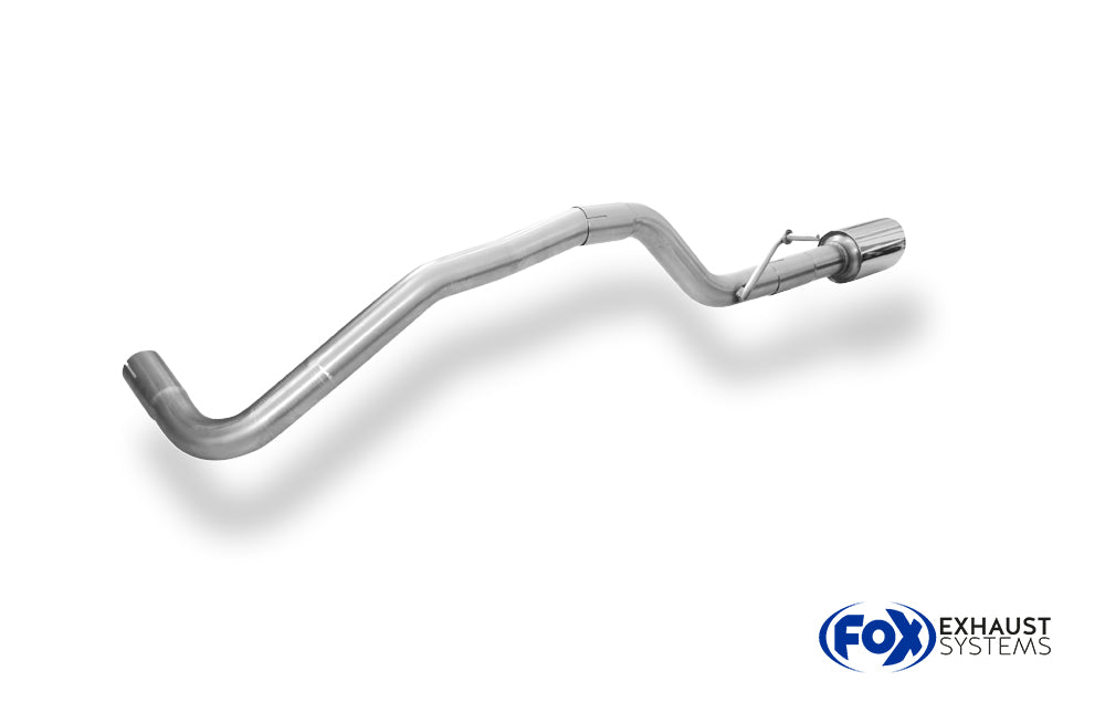 Fox passend fürVW UP GTI Endrohrsystem links passend auf originalen oder FOX-Endschalldämpfer - 1x90 Typ 25 links