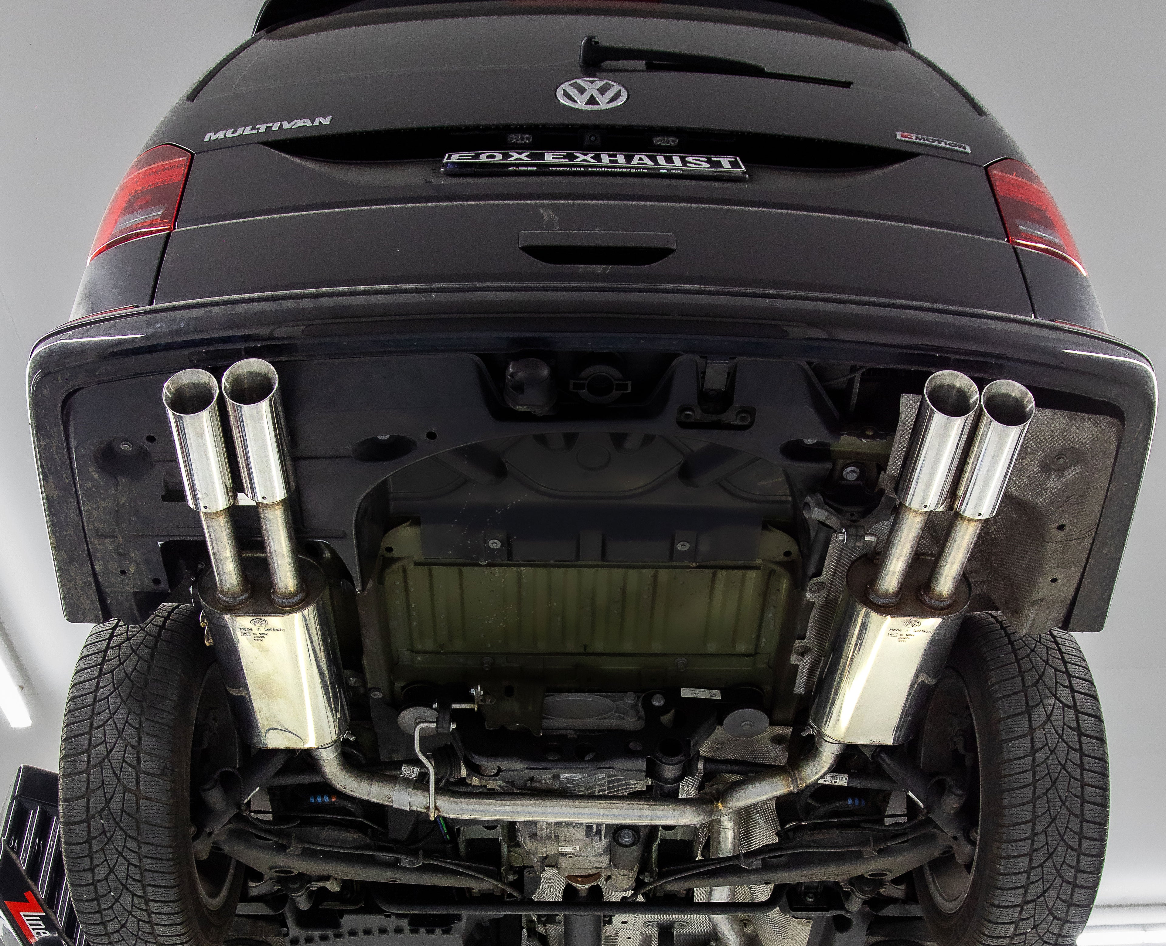 Fox passend für VW Bus T6.1 4motion Endschalldämpfer Ausgang rechts/links - 2x80 Typ 25 rechts/links