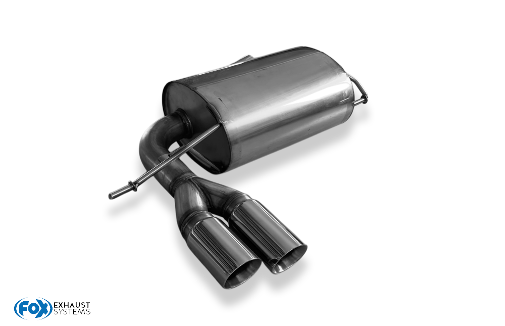 Fox passend fürVW Tiguan 5N - 4motion Endschalldämpfer - 2x80 Typ 25