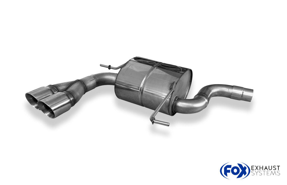 Fox passend fürVW Tiguan II Diesel - 4motion Endschalldämpfer - 2x80 Typ 25