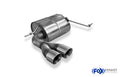 Fox passend für VW Tiguan II Diesel - 4motion Endschalldämpfer - 2x80 Typ 25