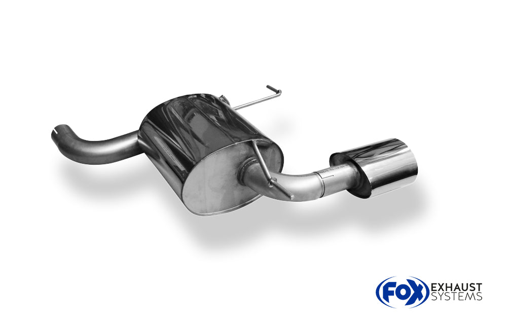 Fox passend fürVW Tiguan II Diesel - 4motion Endschalldämpfer - 160x90 Typ 38