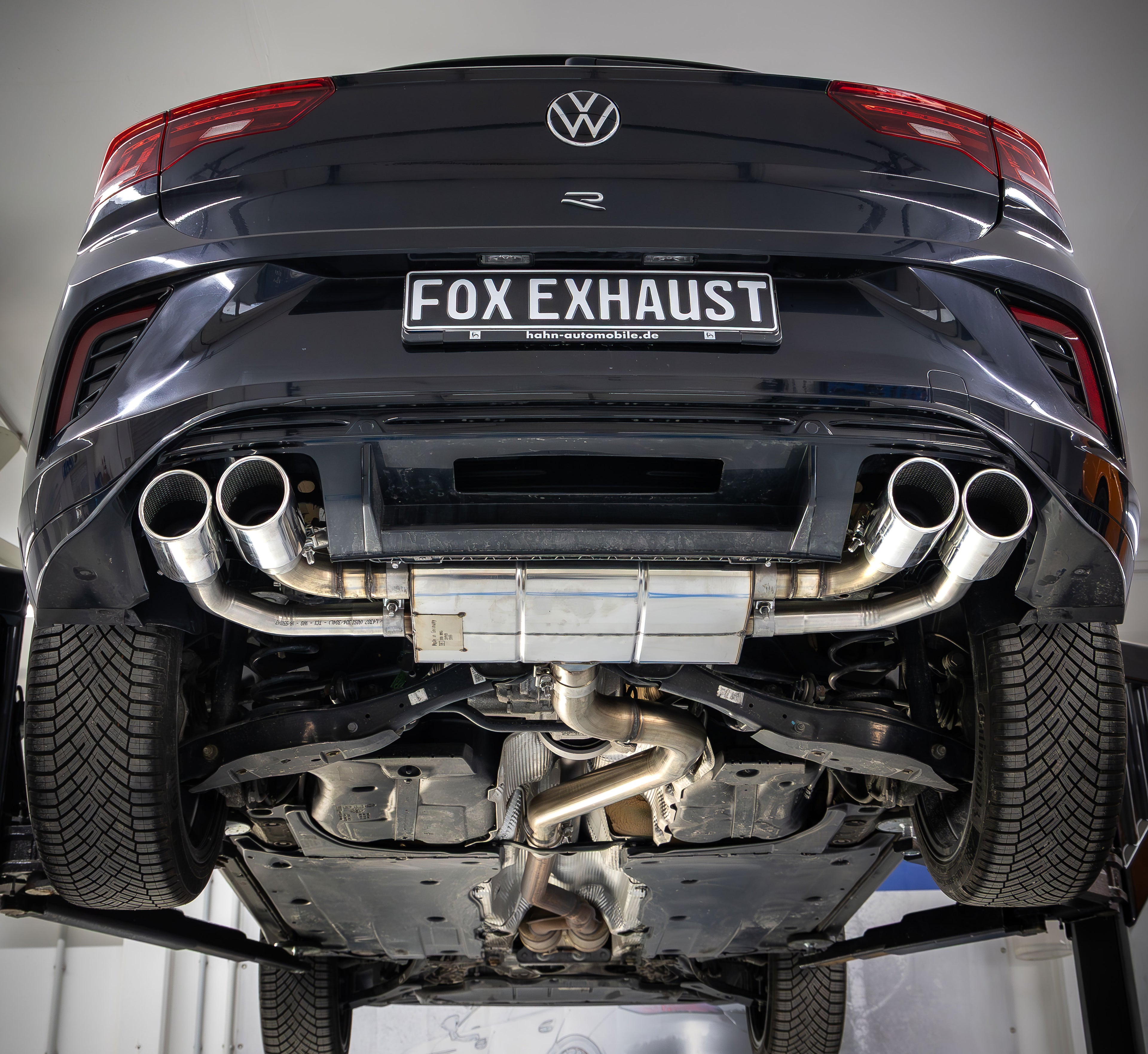 Fox passend fürVW T-Roc R 4motion Halbanlage ab OPF - 2x100 Typ 47 rechts/links