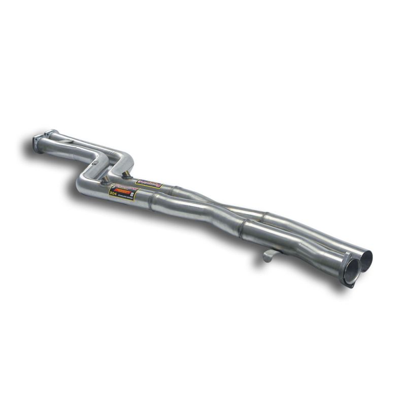 Supersprint Vorderrohr Edelstahl (für Katalysator Ersatz) +X-Pipe für Alpina BMW ALPINA Serie 3