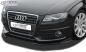Preview: RDX Frontspoiler VARIO-X PUR schwarz matt für Audi A4 B8 mit S-Line/ S4 B8