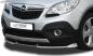 Preview: RDX Frontspoilerlippe Vario-X schwarz matt mit ABE für Opel Mokka