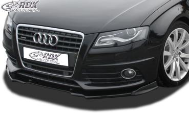 RDX Frontspoiler VARIO-X PUR schwarz matt für Audi A4 B8 mit S-Line/ S4 B8