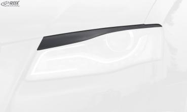 RDX Scheinwerferblenden Set ABS schwarz für Audi A4 B8 2008-2011